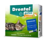 Drontal Gatos SpotOn - de 2,5 a 5kg - Bayer