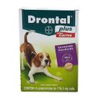 Drontal Plus Carne Cães 10kg 4 Comprimidos Bayer