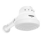 Ducha Fame Faminho 4 Temperaturas 6.800W. - 220V. Com Cano 30Cm Branco