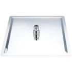 Ducha Inox Ss304 Slim 25X25 Com Braço Quadrado Maximametais - Máxima metais