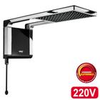 Ducha Lorenzetti Acqua Storm Ultra 220V/7800W Preto/Cromado