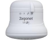 Ducha Zagonel Ideale Plus 6800W 220V Redonda 4 - Temperaturas Branca Multitemperatura e Chuveirinho