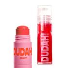 Dudah! Beauty Kit - Lip Glow Oil 002 + Stick Blush Coral