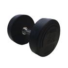 Dumbbell emborrachado epic - com pegada em hard chromo - 22kg