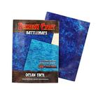 Dungeon Craft Battlemaps Jogo de Tabuleiro, Tapete de Batalha para Dungeons and Dragons, Tapete DND Laminado de Brilho Duplo, Tabuleiro de Apagamento Molhado e Seco, Jogos de Mesa (Ocean Pack, Grade 24"x33"/1")