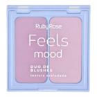 Duo Blush Feels Mood Cor 04 Ruby Rose 14g