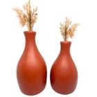 Dupla De Vaso Decorativo Em Ceramica Para Arranjos Casa Sala
