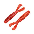 Durável Twin Tail Grub Soft Buoyant Bass Bait 10pcs Com Caixa Spinpoler Iscas De Pesca Material Tpr