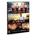 DVD - Box Gospel - Corajosos + A Virada + o Poder da Graça - 3 Discos