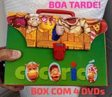 Dvd Cocoricó - Coleção especial box com 4 Dvds Caixinha Lacr