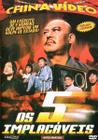 DVD Os 5 Implacáveis China Vídeo Artes Marciais - UNIVERSAL