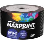 Dvd-r Gravável C/50 Unidades - 4.7gb, 1x-16x, 120min