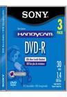 DVD-R Sony de 8 cm e 1,4 GB com Hangtab (pacote com 3)