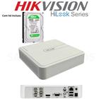 Dvr 4 Canais Hilook Turbo Hd 5x1 1080p H.264+ Hdmi P2p + hd 500GB - hikvision hilook