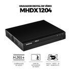 DVR Gravador de Vídeo inteligente Com 4 Canais Intelbras MHDX 1204 Com Detecção Inteligente de Movimento