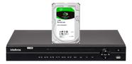 Dvr Gravador Digital de vídeo Intelbras MHDX 1232 H.265+32 Canais 1080p Lite + HD 2TB BarraCuda