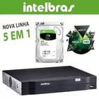 Dvr Intelbras 16 Canais Mhdx 1116 Hdcvi Ahd Hdtvi 5 Em 1 + hd 3TB