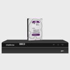 Dvr Intelbras 4 Canais Mhdx 1204 5 Em 1 G4 Com Hd 1Tb