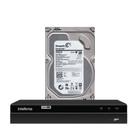 Dvr Intelbras 8 Canais Mhdx 1208 Com Hd De 3tb Instalado