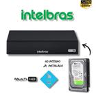 Dvr Intelbras Full Hd Mhdx 3004c 04 Canais Full Hd 1080p c/hd Incluso