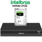 Dvr Intelbras Imhdx 3132 Multi Hd 5mp 32 Canais Ia E Reconhecimento Facial com hd 3tb