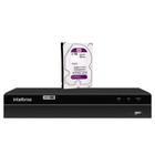 DVR Intelbras MHDX 1308 Gravador de Vídeo Multi HD de 8 Canais Vizualização em 1080p e Modo de operação Full HD + HD 2TB Purple