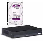 Dvr Mhdx 1116 Multi Hd 16 Canais + Hd 2tb Western Purple