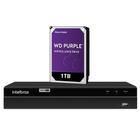 Dvr mhdx 1216 com Hd 1 tb purple roxo intelbras