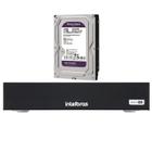 Dvr Multi Hd Intelbras 4Ch Mhdx 1004-C C/Hd 1TB purple