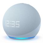 Echo Dot 5ª geração Amazon, com Alexa, com Relógio, Smart Speaker, Display, Azul