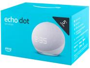 Echo Dot 5ª Geração Smart Speaker com Alexa Bluetooth WIFI Com Relógio