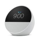 Echo Spot (2024) com Alexa: Despertador inteligente com som vibrante e Alexa  Cor Branca, AMAZON  AMAZON