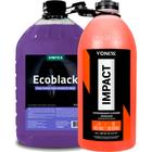 Ecoblack 5l + Impact 3l Limpa Motor Caixa Roda Chassi Vonixx