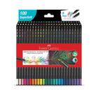 Ecolápis De Cor Faber-Castell SuperSoft 100 Unidades