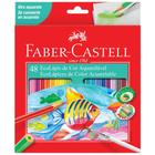 EcoLápis de Cor Sextavado Aquarelável Estojo com 48 cores - Faber Castell