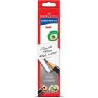 Ecolápis Grafite Max Redondo N2 Com 12 Unidades Preto Faber-Castell - Faber Castell