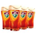 Edição Especial Copo Fluminense 120 anos 425ml P Chopp 4 Pçs - Globimport