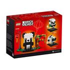 Edição Exclusiva Ano Novo Chinês Pandas 40466 BrickHeadz - LEGO