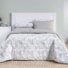 Edredom KING estampado dupla face percale 200 fios - SAFIRA ENXOVAIS