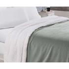 Edredom Queen Aspen Dupla Face Fleece - Andreza Verde Claro