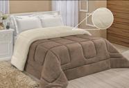 Edredom Sherpa Cobertor Coberdrom Casal Queen 2,40m x 2,20m Grosso Várias Cores - Lavi Baby Store