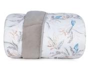 Edredom Solteiro Blend Comfort Plush Sherpa Estampado Altenburg