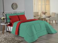 Edredom Solteiro Malha 100% Algodão