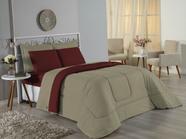 Edredom Solteiro Malha 100% Algodão