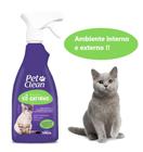 Educardor Sanitário Para Gatos Xô Gatinho Pet Clean 500ml