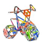 Edulig Puzzle 3D Triciclo - 118 Peças E Conexões