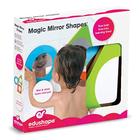 Edushape Magic Mirror Formas Brinquedo de Banho - Montessori Desenvolvimento Infantil Precoce Aprender Brinquedo - Ensinar Causa e Efeito, Raciocínio e Habilidades Cognitivas - Apto para Bebês, Bebês, Crianças