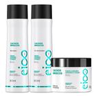 Eico Professional Cachos Mágicos Shampoo e Condicionador 300ml + Máscara 300g