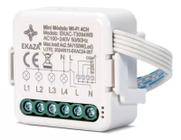 Ekaza mini interruptor paralelo inteligente de parede com conexao wi fi, sem fio, com comando via app t3094wb