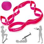 Elasticband Faixa Elastica Tecido Multinivel Leve Rosa Liveup Sports